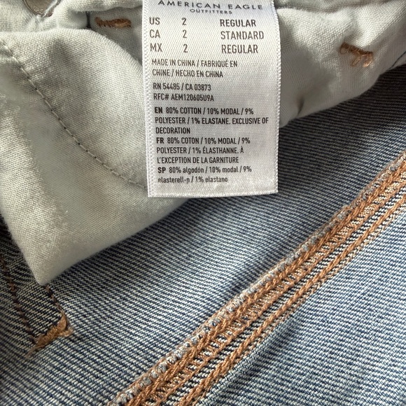American Eagle Outfitters Ripped Skinny Jeans - Picture 2 of 2
